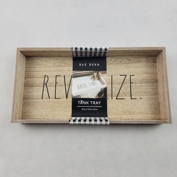 NWT Rae Dunn back of toilet tank organizing tray - Picture 2 of 4